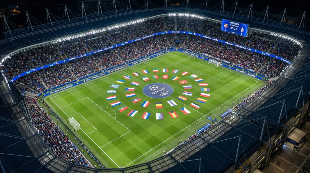 Nuevo formato suizo de la Champions League y su impacto en las apuestas deportivas