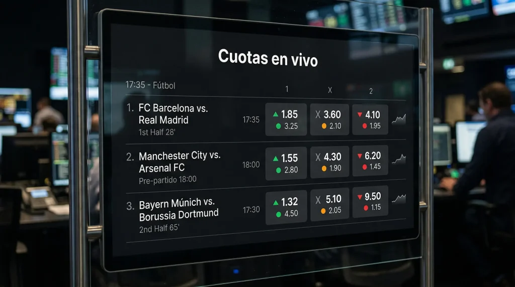 Cómo interpretar el movimiento de líneas y cuotas en apuestas de fútbol